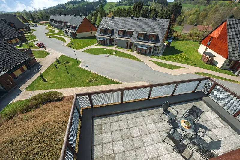 Terasa apartmánu shora